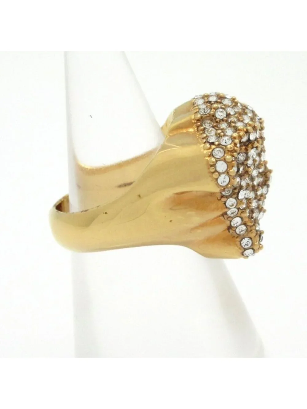 Versace Ring Gold Medusa Head